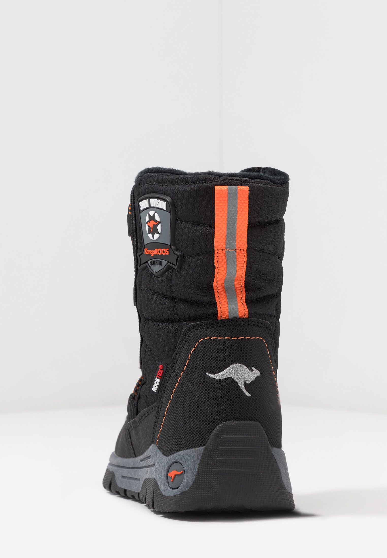 KangaROOS SERGEANT RTX Vinterstövlar jet blackorange KangaROOS SERGEANT RTX Vinterstövlar jet blackorange