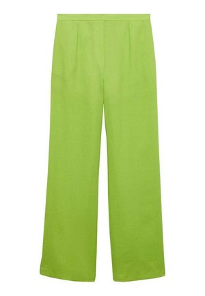 Mango Pantaloni - green