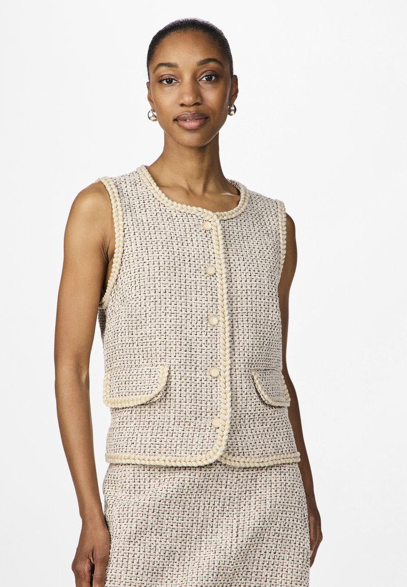 YAS - YASCLEMA WAISTCOAT - Vesta - sheer bliss, Zvětšit