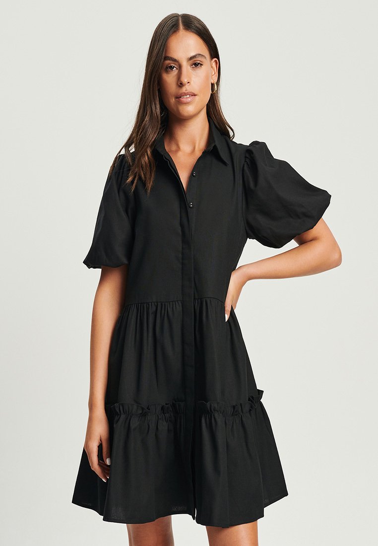 TUSSAH ARNA Shirt dress black Zalando.de