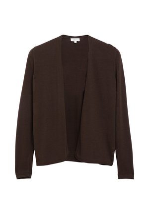 s.Oliver, STRICKJACKE - Cardigan - dunkelbraun