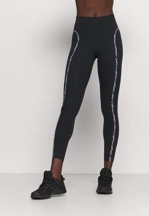 ONE LUX - Tights - black/purple chalk/clear
