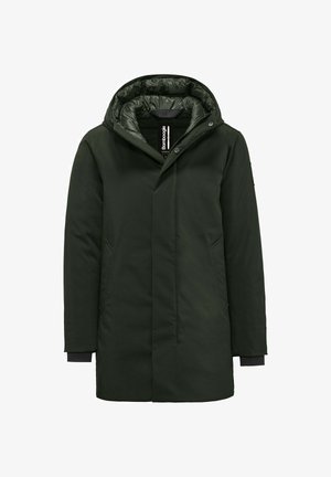 Bomboogie, ABERDEEN JACKET - WATER-RESISTANT TWILL PARKA - Wintermantel - tarmac