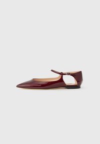 JULIA SAMURAI - Slingback ballet pumps - burgendy