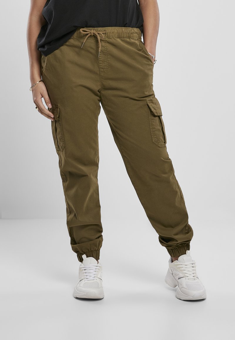 Urban Classics LADIES HIGH WAIST CARGO JOGGING PANTS Pantalon cargo