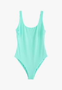 Non selezionato, mint green crinkle
