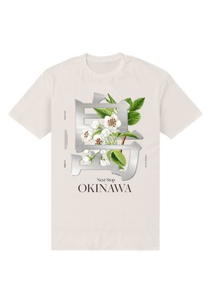 OKINAWA - T-shirt z nadrukiem