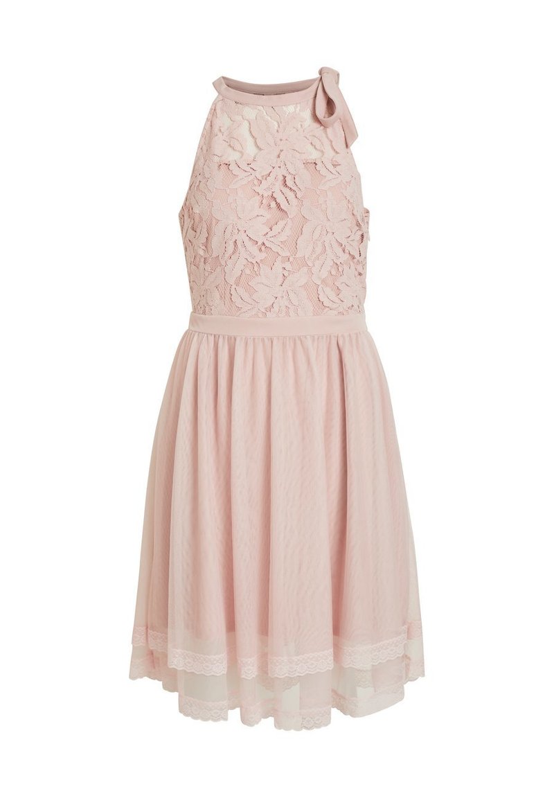 Vila Vizinna New Dress Cocktailkleid Festliches Kleid Pale Mauve Lila Zalando De