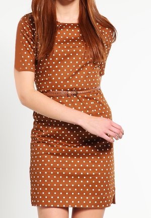 Vero Moda Kotelomekko - dark brown