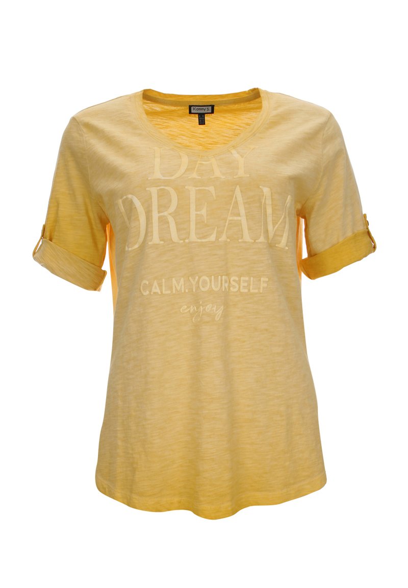 Kenny S. WORDINGPRINT Tshirt print mais/mauve Zalando.nl