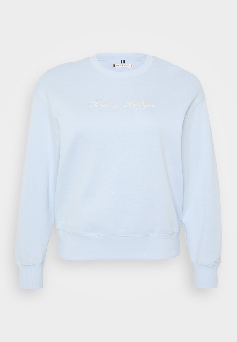 Tommy Hilfiger Curve Longsleeve lichtblauw Tommy Hilfiger Curve Longsleeve lichtblauw