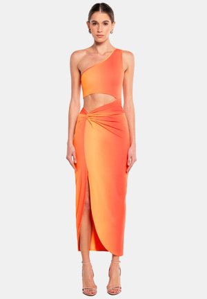 ISABEL  - Jersey dress - orange