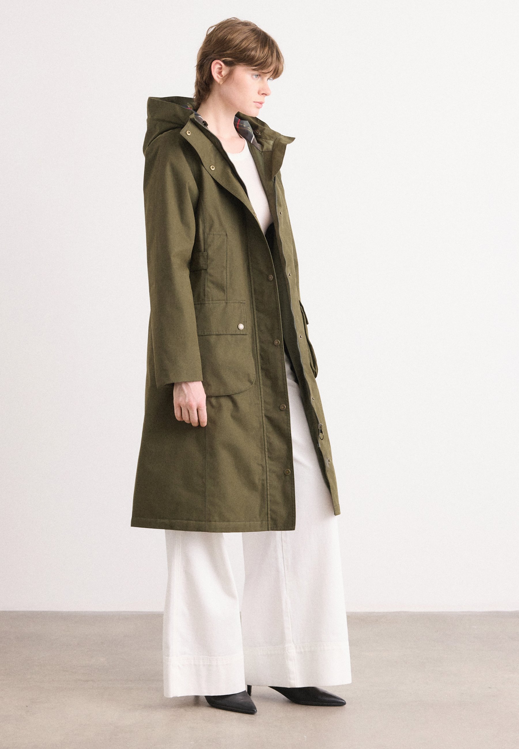 Barbour BAMBURGH WATERPROOF - Waterproof jacket - olive