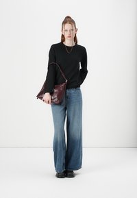 Pieces PCBREE O NECK - Pulover - black