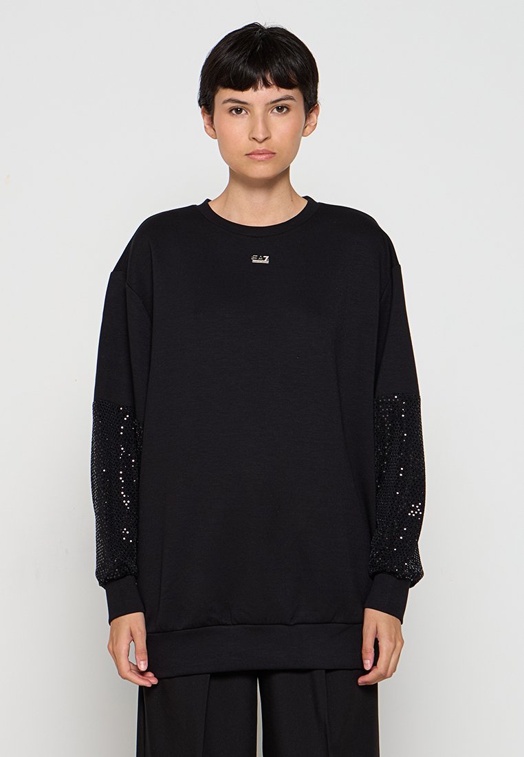 EA7 Emporio Armani Sweater zwart