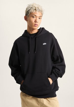 Vans STYLE LOOSE FIT - Mikina s kapucí - black white