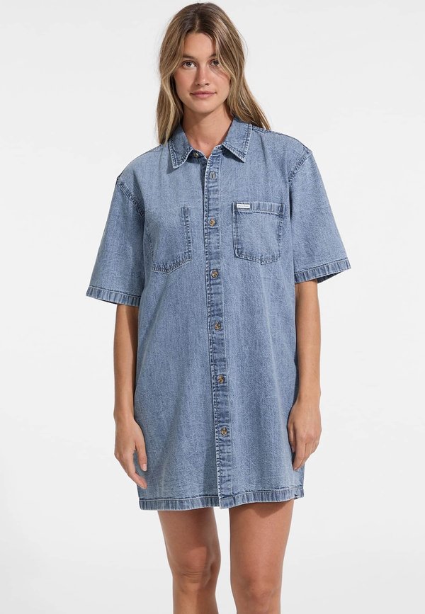 Jeanskleid - himmelblau