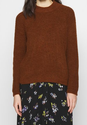 ONLY, Striktrøje - light brown