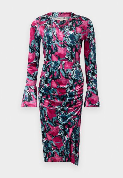Diane von Furstenberg ZANE DRESS - Vestido de cocktail / Vestido de festa - indian pink