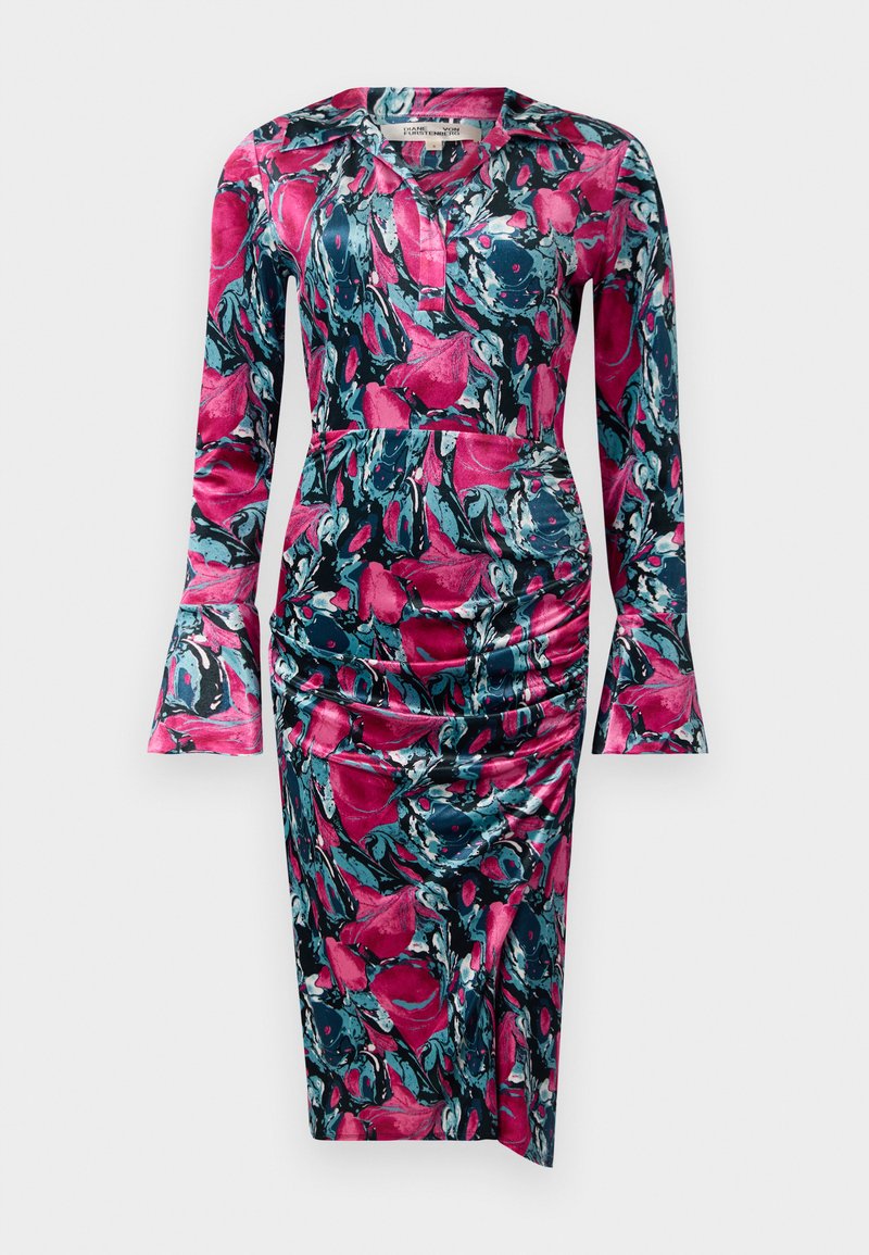 Diane von Furstenberg Cocktailjurk paars Diane von Furstenberg Cocktailjurk paars