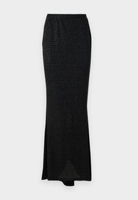 DIANE SKIRT - Maxinederdele - black shine