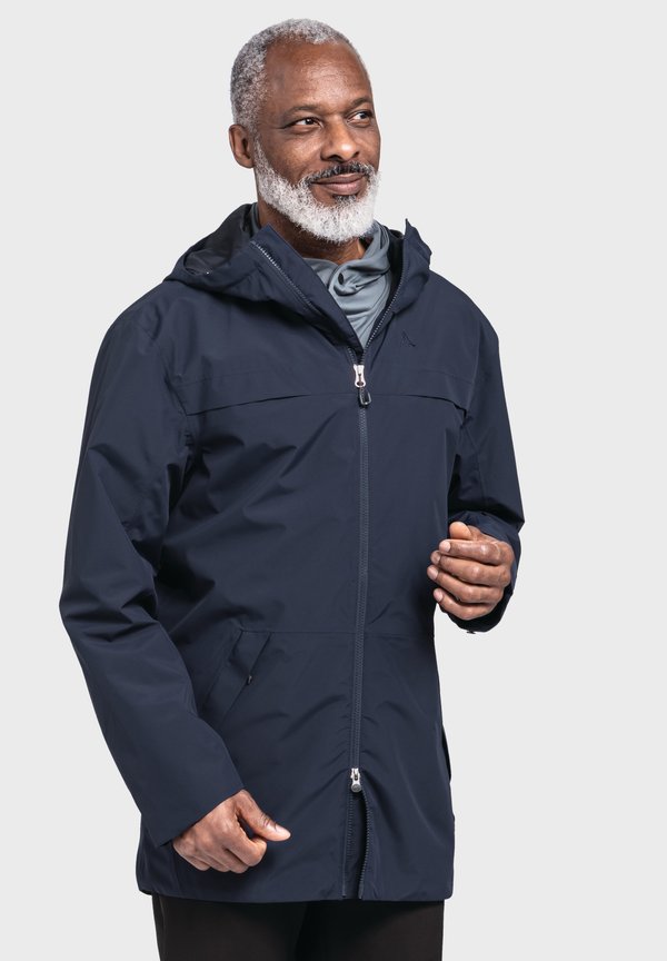 Regenjacke / wasserabweisende Jacke - blau