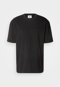Calvin Klein Jeans MONOLOGO GRAPHIC OVERSIZED TEE - Print T-shirt - black