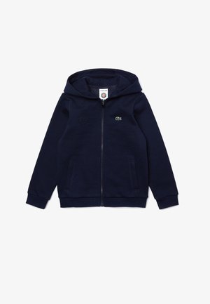 Felpa con zip - bleu marine blanc rouge
