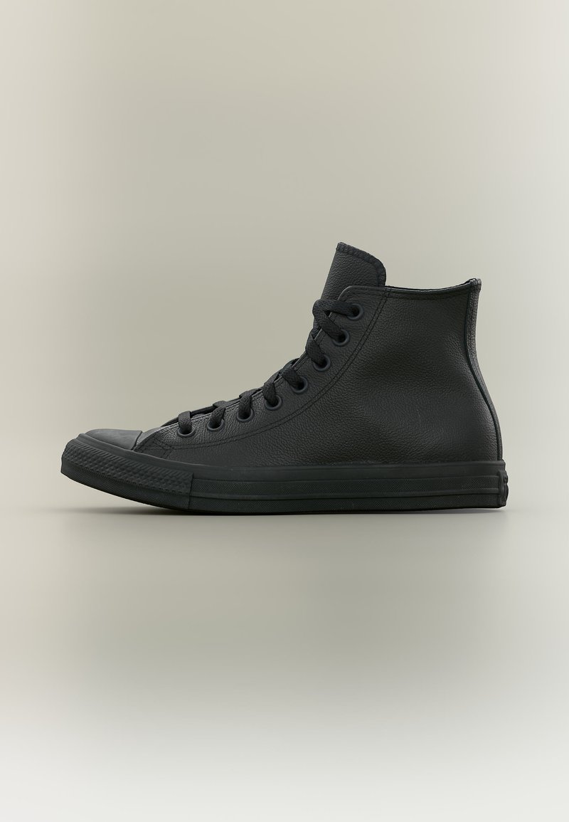 Converse CHUCK TAYLOR ALL STAR UNISEX - Höga sneakers - black mono ...