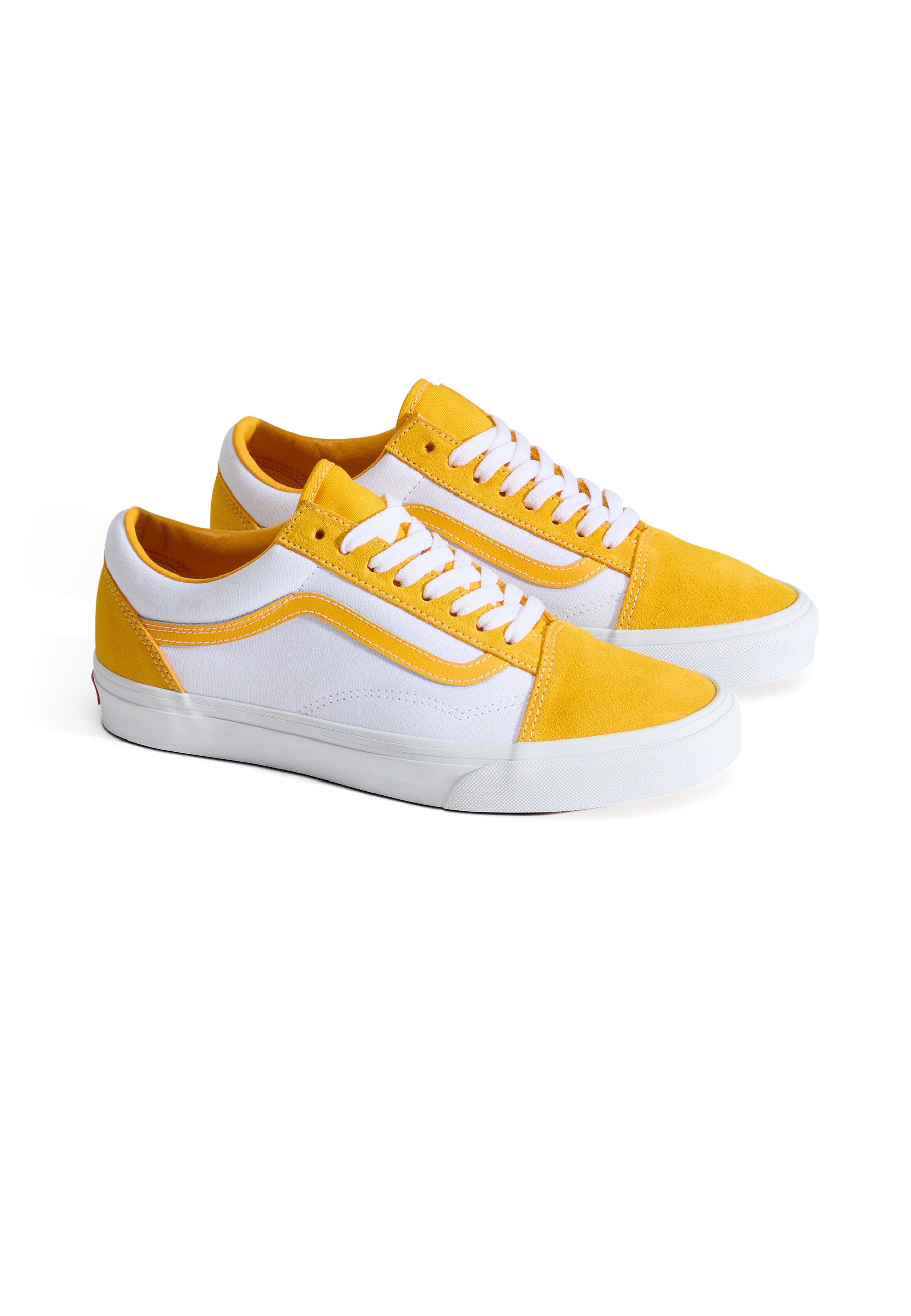 『VAN OLD YELLOW 28.5』 Vans OLD SKOOL UNISEX - Sneakers laag - bright yellow/lichtgeel
