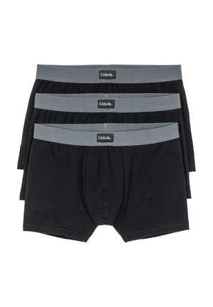 MIT 3ER PACK - Boxer aderenti - schwarz