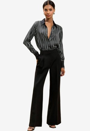 Lipsy REGULAR FIT - PRINTED - Košilová halenka  - black