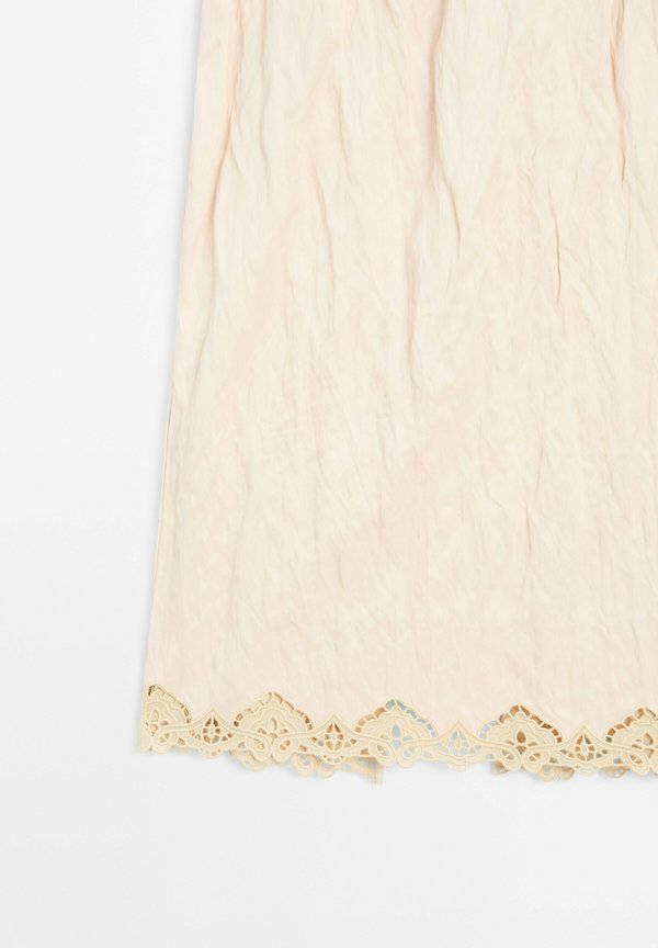 FLOWING WITH BLONDE - A-line skirt - beige4