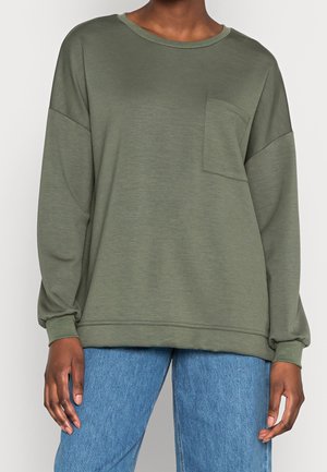 Långärmad tröja - khaki