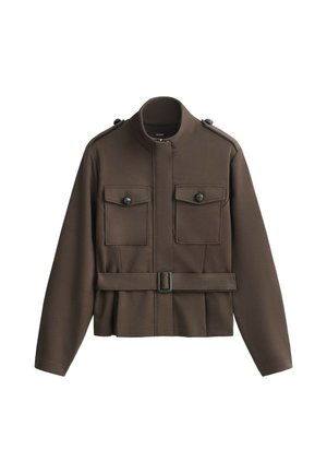 OYSHO, Veste légère - dark brown