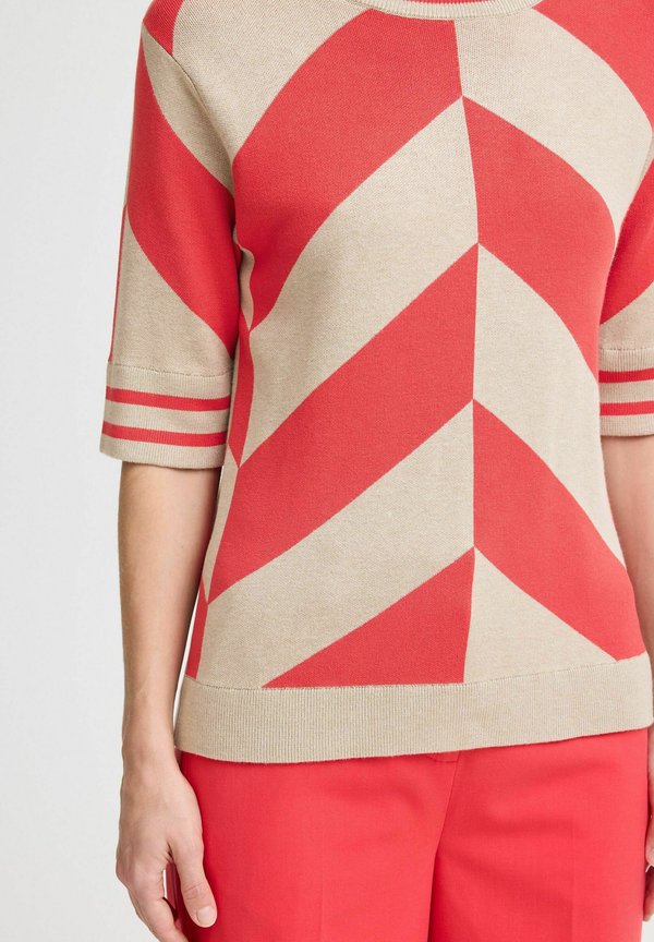 BYMMMORLA - Print T-shirt - poinsettia mix3