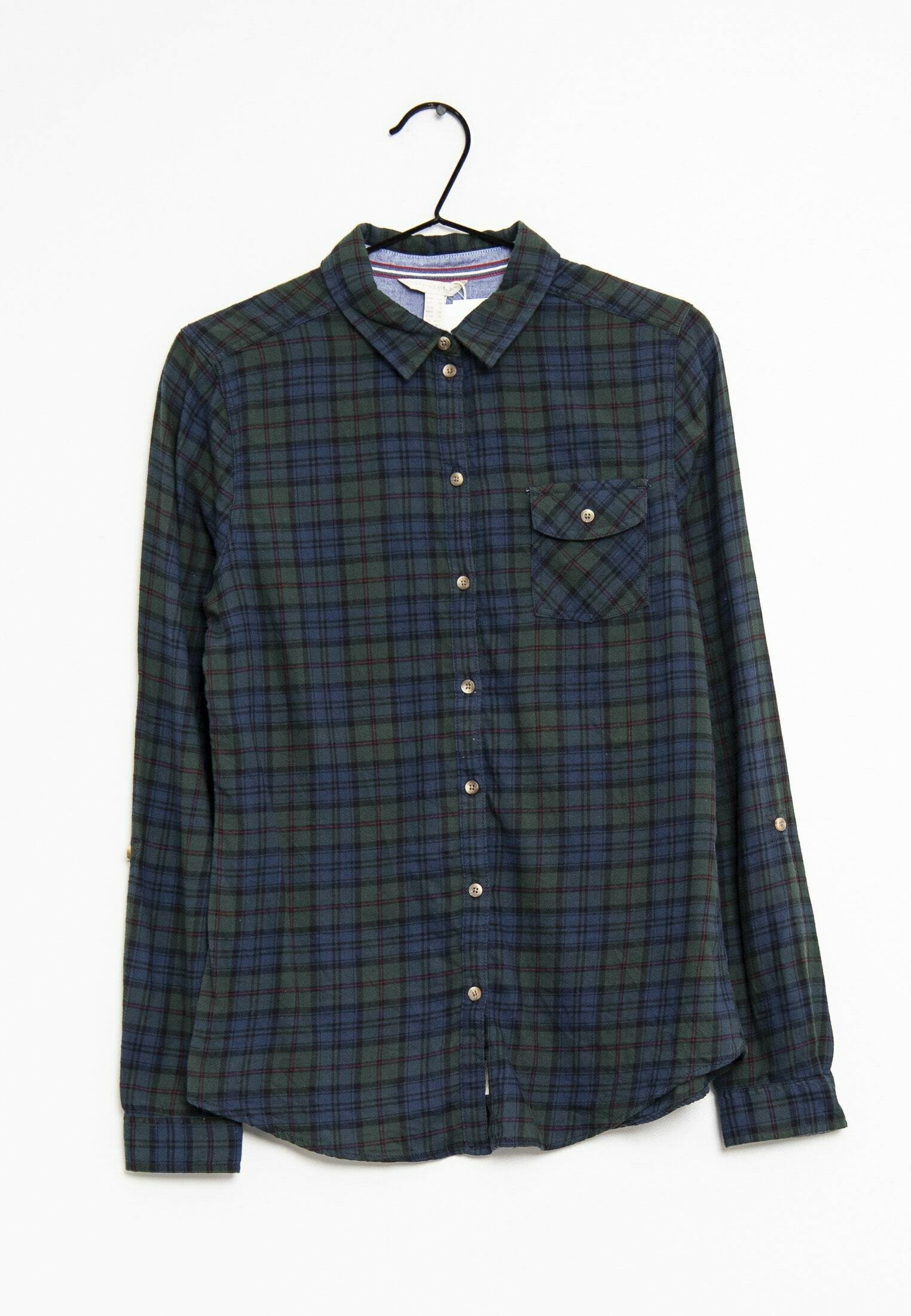 Camisas Y Blusas | Camisa Oxford Verde | Springfield Mujer - Emilie Attolini