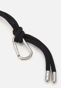 Calvin Klein ROPED CROSSBODY - Sac bandoulière - black