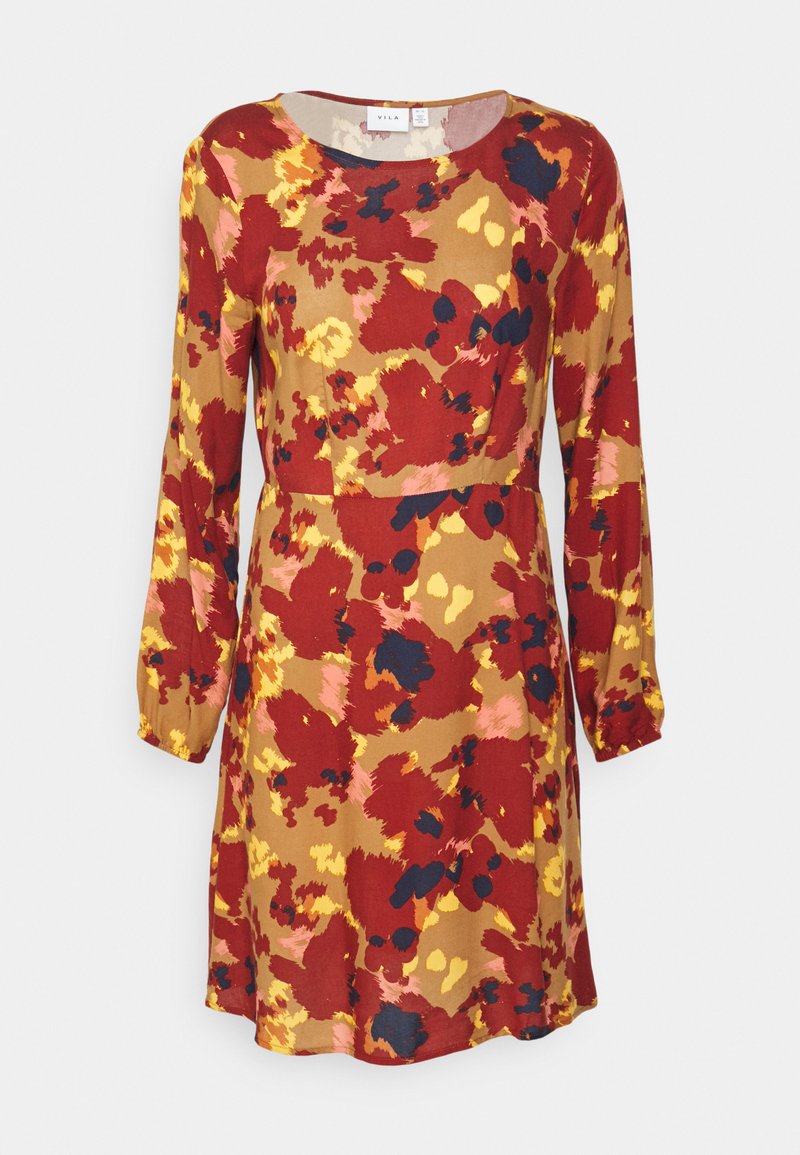 Vila Petite Jurk bruin Vila Petite Jurk bruin