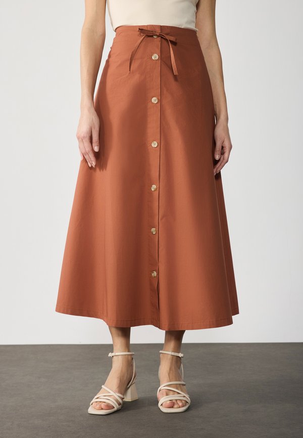 A-line skirt - rust