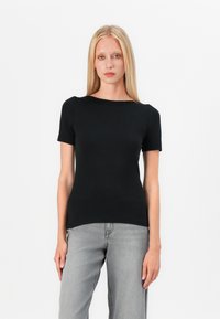 Vero Moda - VMPANDA - Basic T-shirt - schwarz Thumbnail Image 1