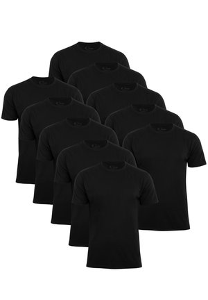 10ER PACK  O-NECK - TEE - Basic T-shirt - schwarz
