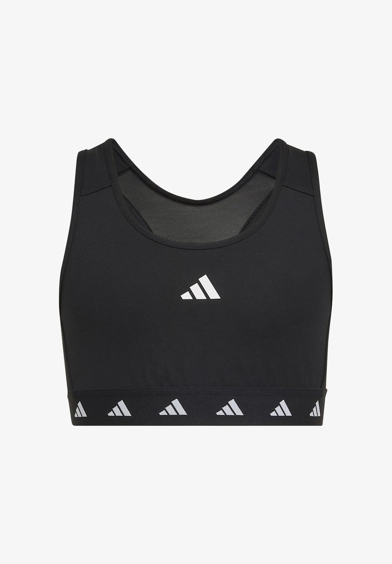 adidas Performance AEROREADY TECHFIT SPORTS - Sujetador deportivo - black/white