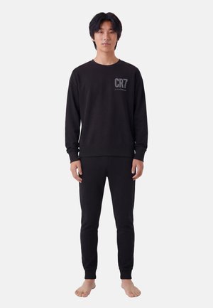 Cristiano Ronaldo CR7, BASIC LONG 2-PACK - Nachtwäsche Set - schwarz,blau