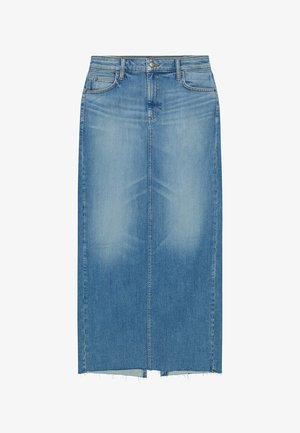 Lee REGULAR FIT - Gonna lunga - blue denim