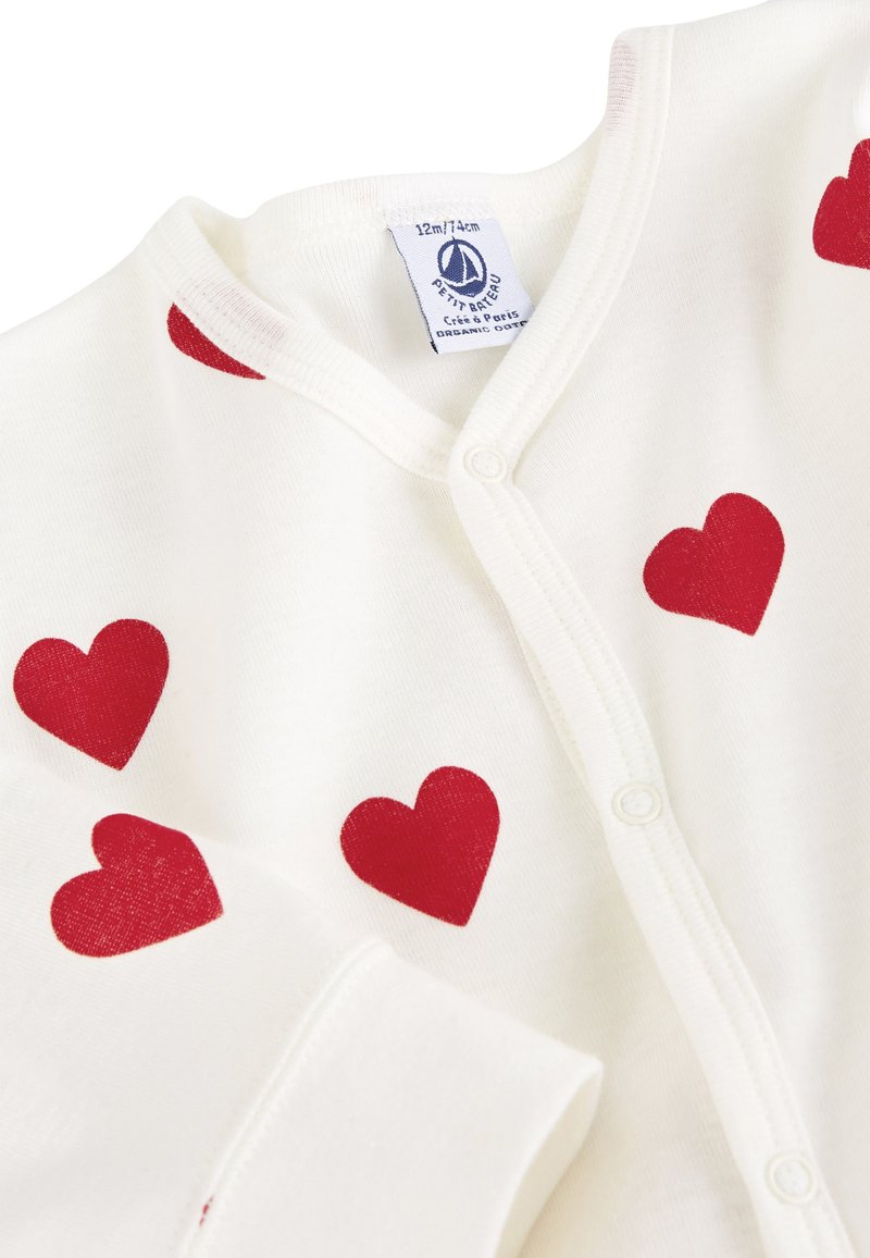 Petit Bateau DORS BIEN SANS PIEDS - Pyjama - marshmallow/terkuit 