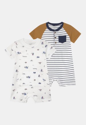 BOAT 2 PACK - Jumpsuit - white/multi-coloured
