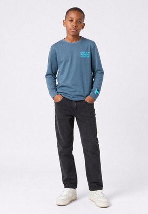 Petrol Industries, GRAPHIC LONG-SLEEVED T-SHIRT IRONLAKE - Longsleeve - storm blue