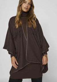 VILA VISAVANNAH PONCHO - Poncho - coffee bean