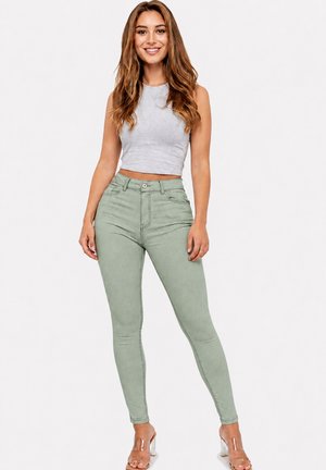 Elara SUPER HIGHWAIST - Jeans Skinny Fit - beige